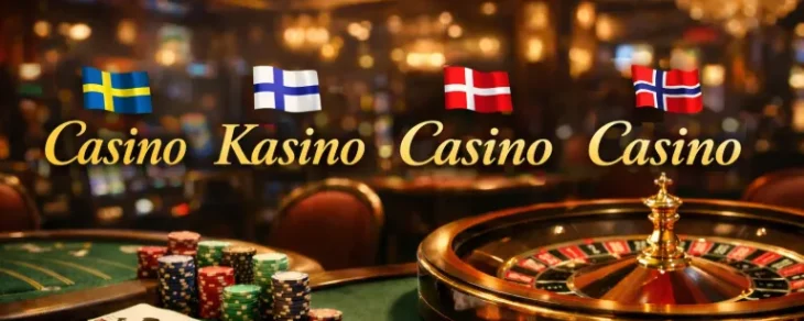 Vad heter casino på andra nordiska språk