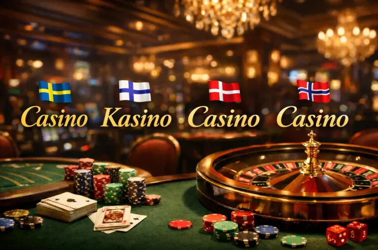 Vad heter casino på andra nordiska språk